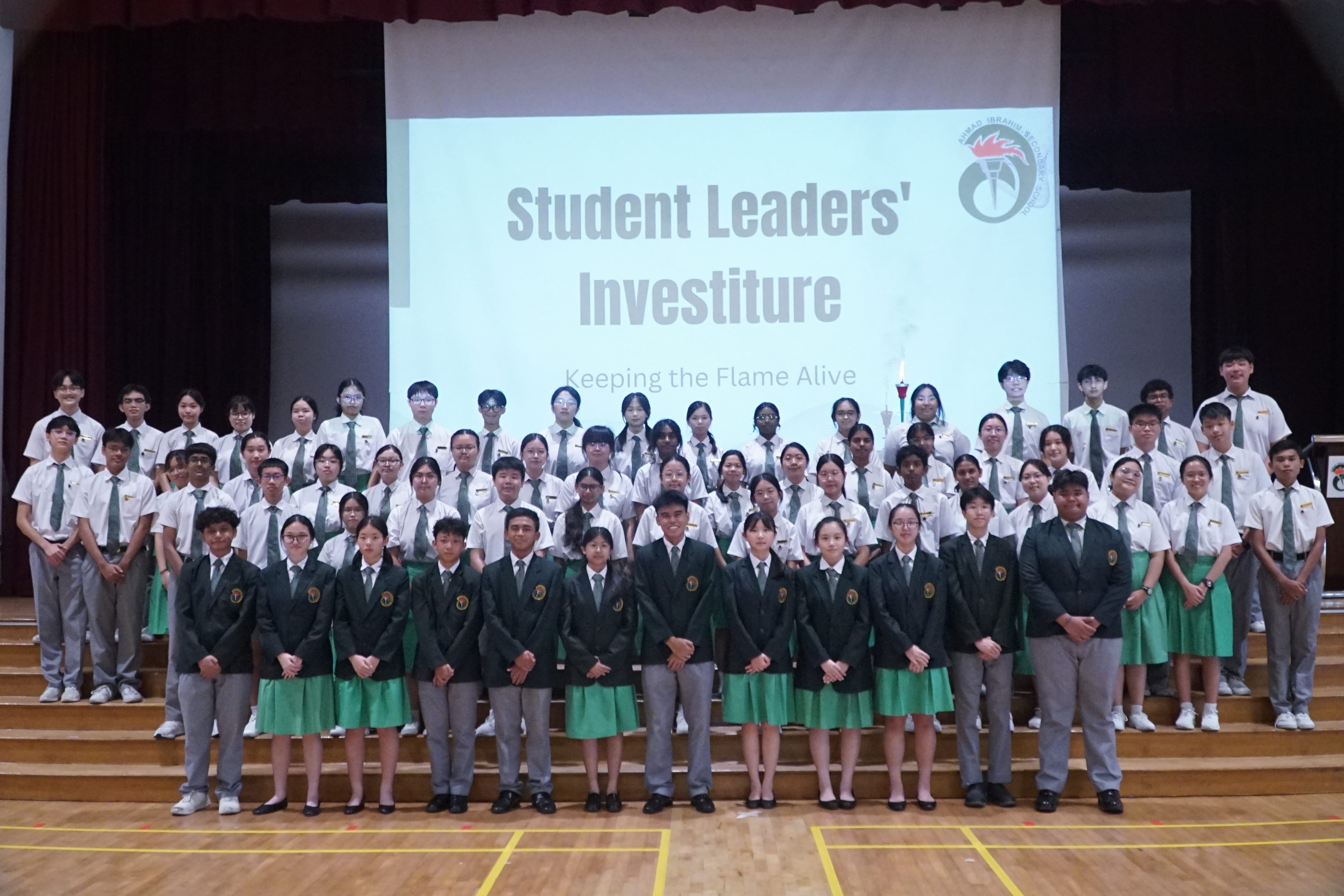 Photo of our school Student Councillors